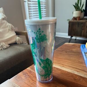 Starbucks tumbler (mermaid)